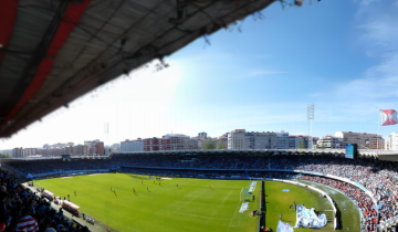 Interior del Estadio de Balaídos