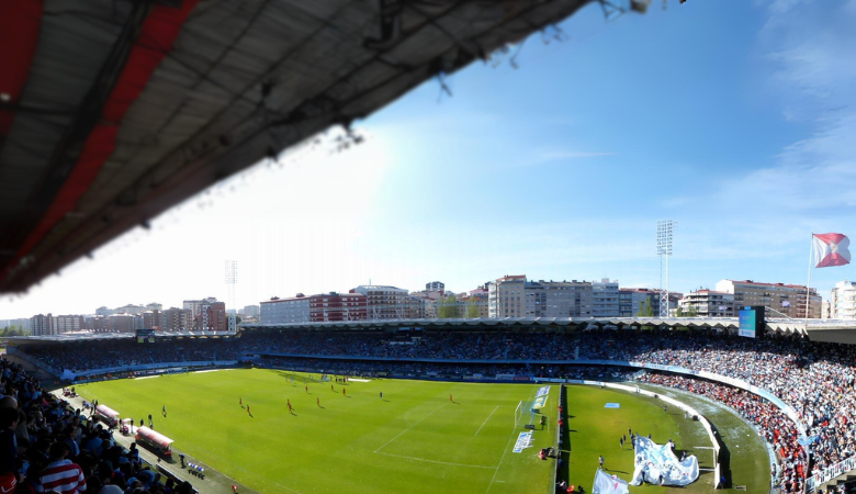 Interior del Estadio de Balaídos